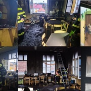Požár ve škole vznikl kvůli závadě televize