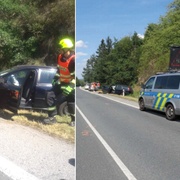Silniční pirátka vytlačila protijedoucí auto a z místa ujela