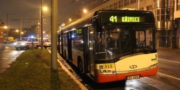 Autobus MHD srazil cyklistku