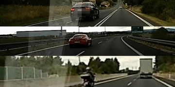 Řidič motocyklu a vozu BMW i vozu Porsche přijdou o "papíry"