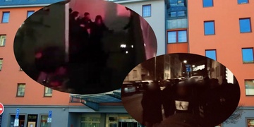 Bitka asi padesáti fotbalových fanoušků