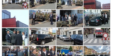 Jak se v Plzni střeží ministr vlády USA?