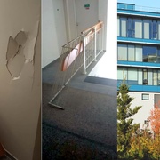 Zdravotní sestřička spadla ze čtvrtého patra