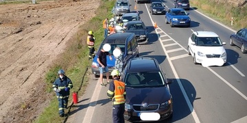 Hromadná nehoda na Vysoké