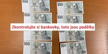Padělatel bankovek dopaden