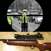 Recidivista mířil na policisty z okna puškou se zaměřovačem