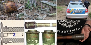 U Šídlováku našli ruční granát