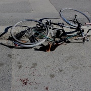 Sražený cyklista v Kaplířově ulici