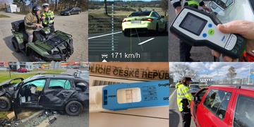 Velikonoce na silnicích: 959 přestupků, opilí i zfetovaní řidiči, a bohužel také velmi vážné dopravní nehody