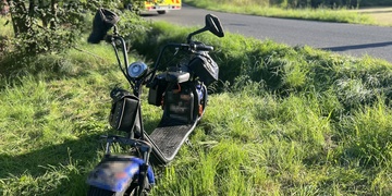 S dvěma a půl promile skončil s elektrokoloběžkou v příkopu