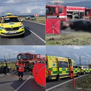 Čelní střet skončil smrtí řidiče