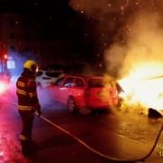 Požár na Jiráskově náměstí v Plzni založil žhář