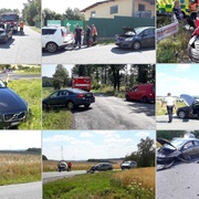 Tři nehody během dvou hodin, jeden z řidičů byl opilý