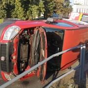 Ranní nehoda v Plzni na Doubravce