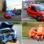 Vážná dopravní nehoda ve Skvrňanech