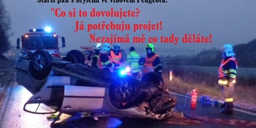 Silniční pirát ohrozil zasahujícího hasiče, pomozte ho policii najít