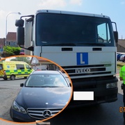 Instruktor autoškoly šel vynadat řidiči a ten ho omylem přejel