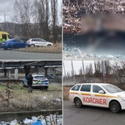 Na Rokycanské třídě pod mostem nalezli mrtvého muže