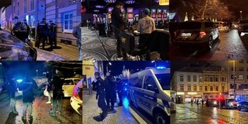 Plzní se v noci na dnešek prohnalo další rozsáhlé bezpečnostní opatření