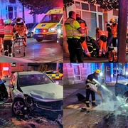 Vážná nehoda na Doudlevecké, v nemocnici skončili tři mladí lidé