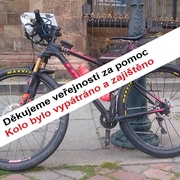Aktualizujeme: Kolo na ultramaraton bylo vypátráno