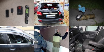 Jednoho přistihl strážný, druhý kradl cestou k výslechu. Oba skončili v rukou policistů