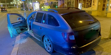 Policisté se o víkendu v Plzni zaměřili na vozidla a řidiče taxislužeb