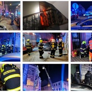 Požár v Kollárově ulici - aktualizované informace