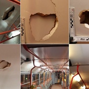 Stupidní zábava v tramvajích, škoda je za více než sto tisíc