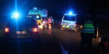 Střet nákladního vozidla s cyklistou v Klatovech