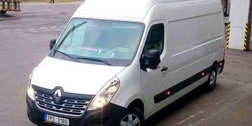 Ukradená dodávka na Slovanech