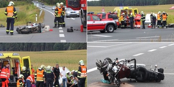 Jumper nedal u Třemošné přednost motorkářce!