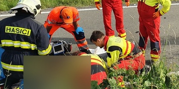 Tragická nehoda - jeden mrtvý - aktualizováno
