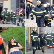 Centrum Plzně uzavřelo obrovské cvičení IZS - fotogalerie