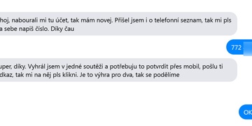 "Pošli mi na sebe číslo..."