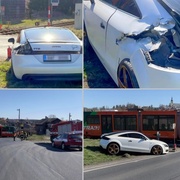 Řidička vjela přímo před přijíždějící vlak
