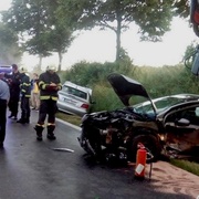 Ranní vážná nehoda – vrtulník LZS transportoval ženu do nemocnice