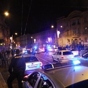 Šílená noc na šílené Americké, Krampusové se zde bili s lidmi