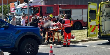 U pivovaru srazil pickup téměř devadesátiletého seniora