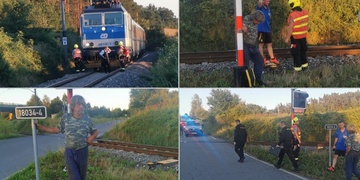 Strojvedoucí použil rychlobrzdu a pak už se mohl pouze modlit