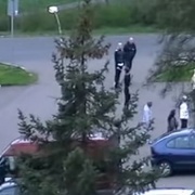 Pobodání v parku