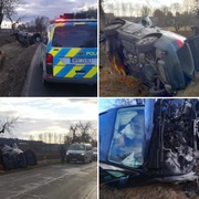 Kradené auto ve veliké rychlosti čelně narazilo do stromu - aktualizováno