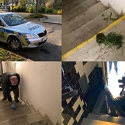 Zloděj po sobě nechal zhruba kilový důkaz