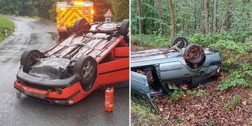 Dvě ranní dopravní během půl hodiny zaměstnaly všechny záchranné složky