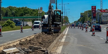 Dnes začala oprava klíčové silnice mezi Hřbitovní a Kyšicemi