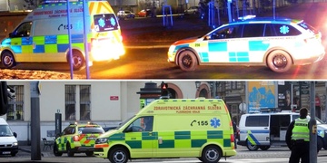 Dvě sražené chodkyně, jedna večer, druhá ráno