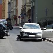 Nehoda uzavřela sady 5. května v Plzni