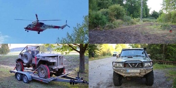 Nehoda na offroad závodech, jeden z řidičů nadýchal přes dvě promile
