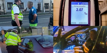 Během DBA policisté odhalili těžce opilé řidiče i cyklisty