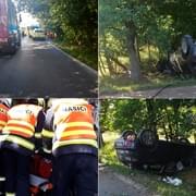 Velmi vážná nehoda u nájezdu na D5 u Plzně